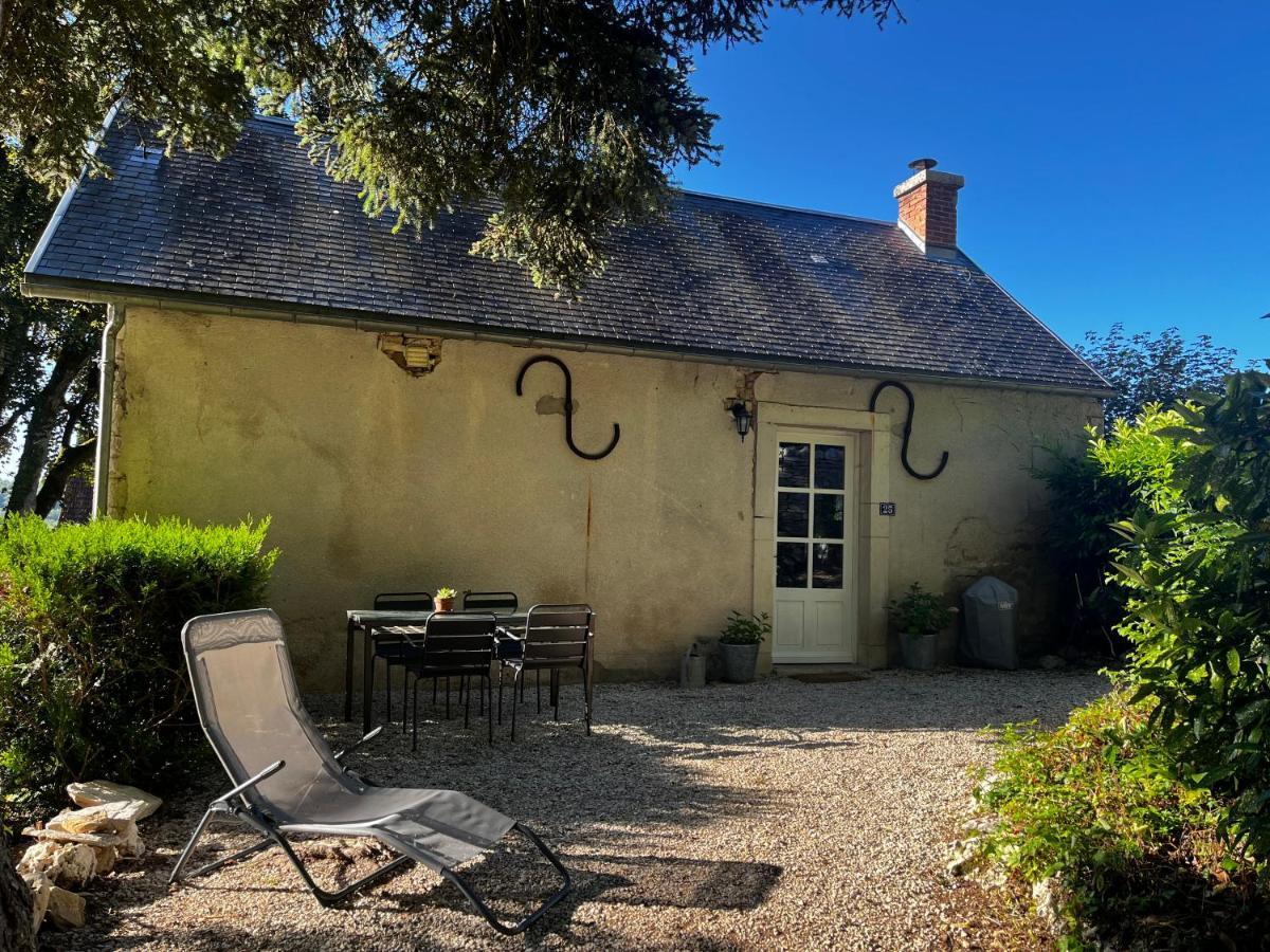 Charming Cottage In Chateau Les Roches Gardens Mont-Saint-Jean  Exterior foto