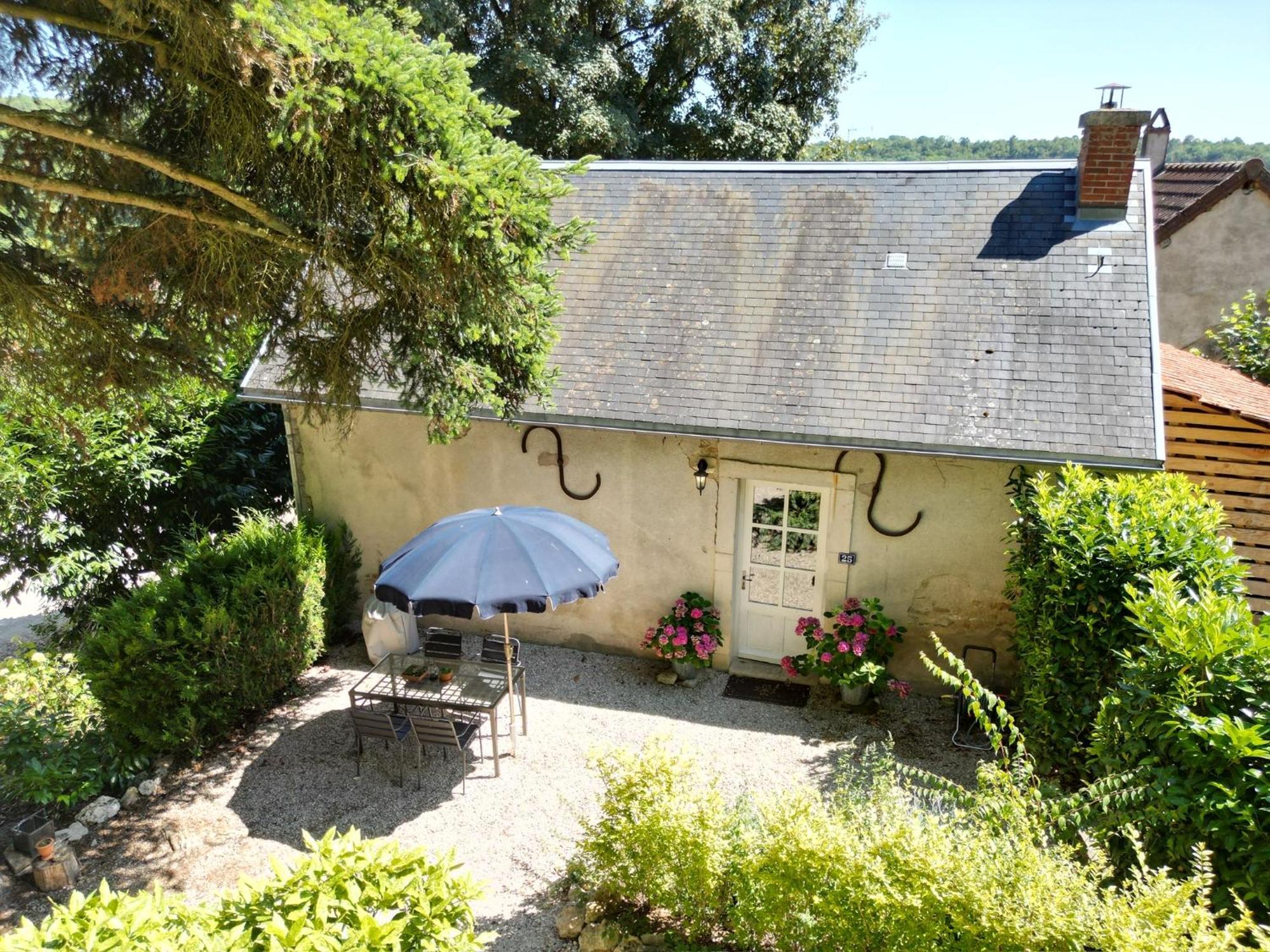 Charming Cottage In Chateau Les Roches Gardens Mont-Saint-Jean  Exterior foto